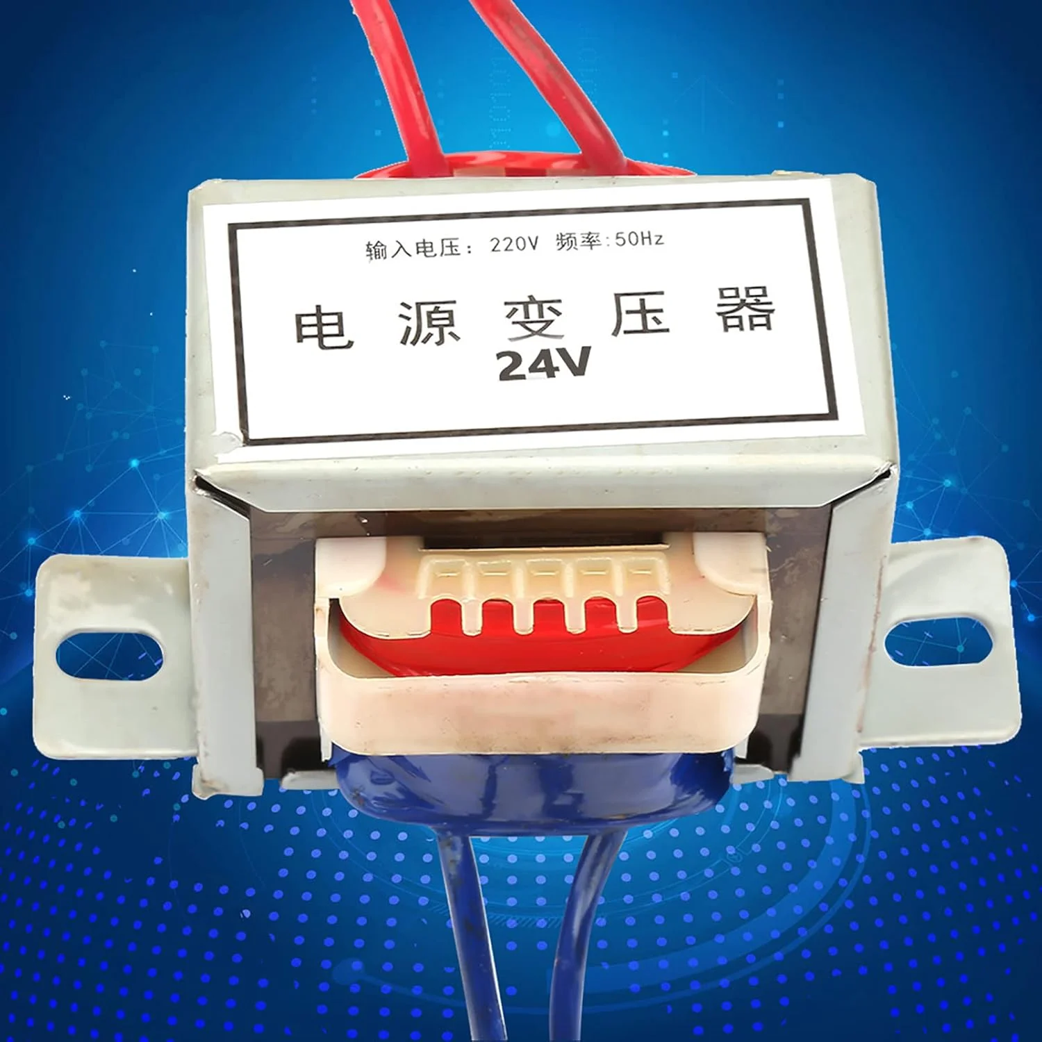 ترانسفورماتور قدرت Eujgoov AC 220V به AC 12V 24V 10W 50Hz تک EI مبدل های قدرت ترانسفورماتور (24 ولت) ترانسفورماتور قدرت Eujgoov AC 220V به AC 12V 24V 10W 50Hz تک EI مبدل های قدرت ترانسفورماتور (24 ولت)