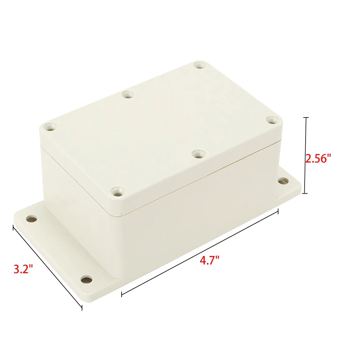 جعبه اتصال ضد آب ABS یونیورسال الکتریکی Aexit با ابعاد 120x81x65 میلی‌متر (4.7x3.2x2.56 اینچ) (انتقال) برای پروژه‌ها