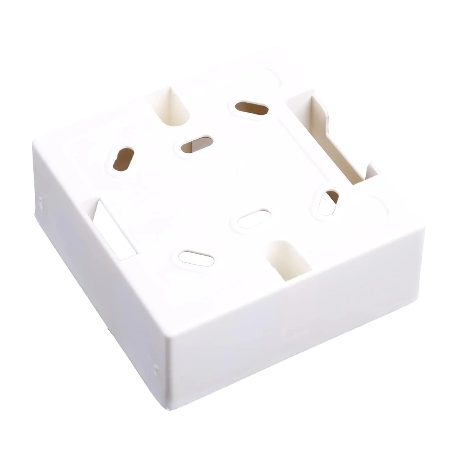 جعبه تقسیم PVC نوع 86 DIIOOMIEEU، پایه سوکت نصب شده روی دیوار، پریز برق PVC سفید برای جعبه تقسیم PVC نوع 86 DIIOOMIEEU، پایه سوکت نصب شده روی دیوار، پریز برق PVC سفید برای
