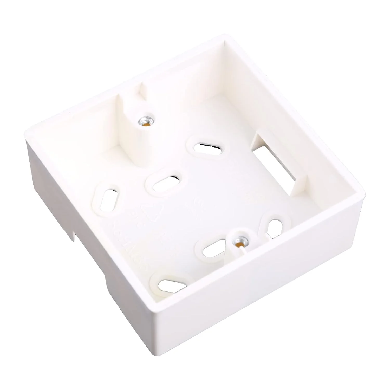 جعبه تقسیم PVC نوع 86 DIIOOMIEEU، پایه سوکت نصب شده روی دیوار، پریز برق PVC سفید برای جعبه تقسیم PVC نوع 86 DIIOOMIEEU، پایه سوکت نصب شده روی دیوار، پریز برق PVC سفید برای