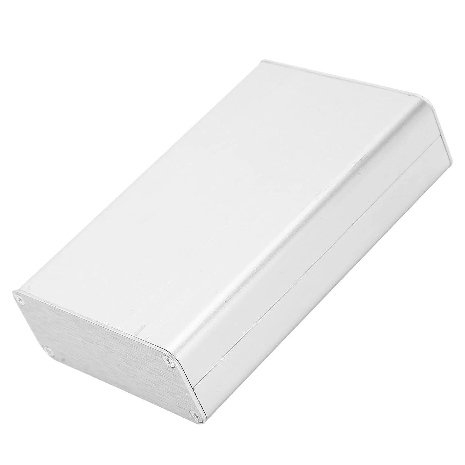 جعبه اتصال XRTLYH جعبه برق محفظه آلیاژ آلومینیوم پروفیل PCB اسپلیت جعبه اتصال پروژه الکتریکی 27.7x71x110 میلی متر