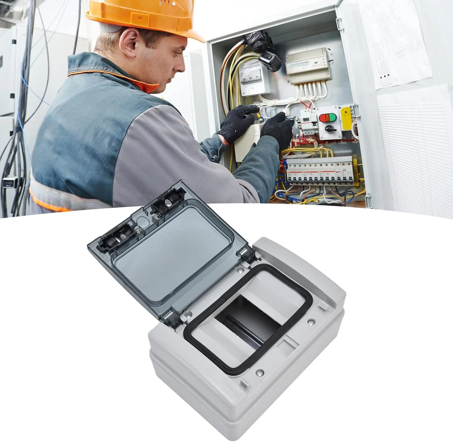 جعبه اتصال الکترونیکی، جعبه توزیع برق ضد آب IP65 با ریل DIN 4 طرفه برای تجهیزات الکتریکی جعبه اتصال الکترونیکی، جعبه توزیع برق ضد آب IP65 با ریل DIN 4 طرفه برای تجهیزات الکتریکی