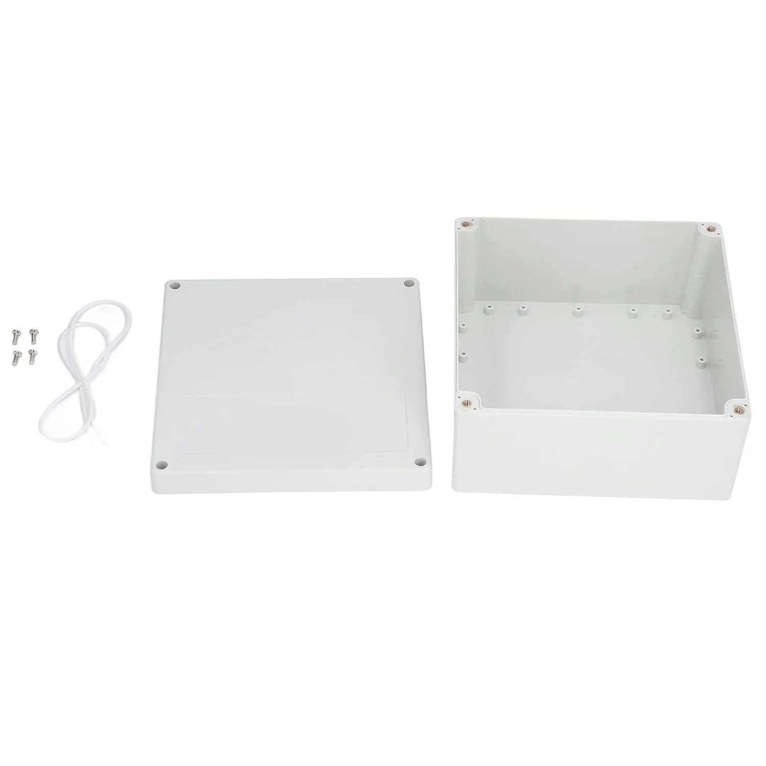 جعبه اتصال NDNCZDHC، جعبه اتصال الکتریکی پلاستیکی مقاوم در برابر شعله 192x188x100 میلی متر جعبه برق بیرونی
