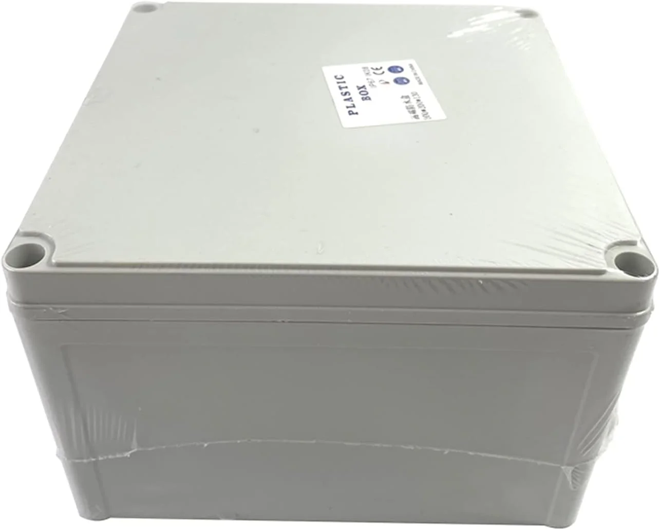 جعبه اتصال بیرونی DLRSET، 1 عدد 200x200x130 میلی متر جعبه پلاستیکی ضد آب برای فضای باز، جعبه پروژه الکترونیکی، جعبه اتصال ضد آب برای الکترونیک
