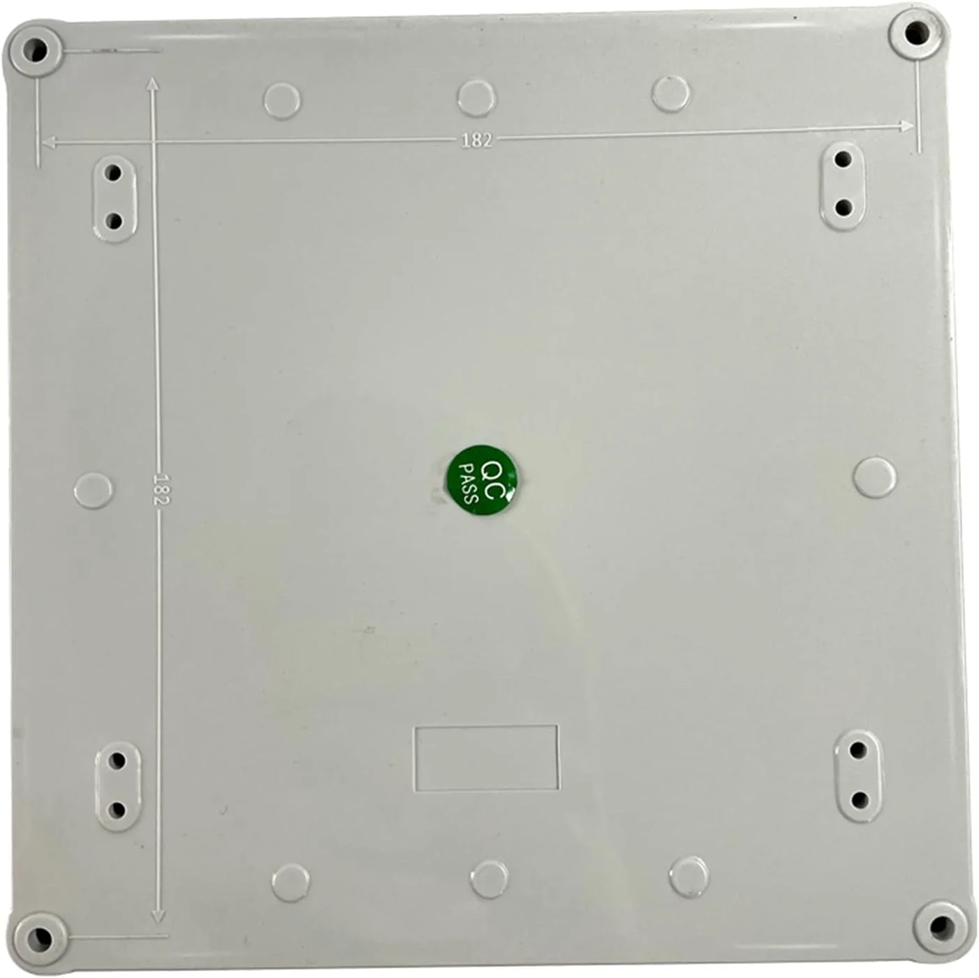 جعبه اتصال بیرونی DLRSET، 1 عدد 200x200x130 میلی متر جعبه پلاستیکی ضد آب برای فضای باز، جعبه پروژه الکترونیکی، جعبه اتصال ضد آب برای الکترونیک