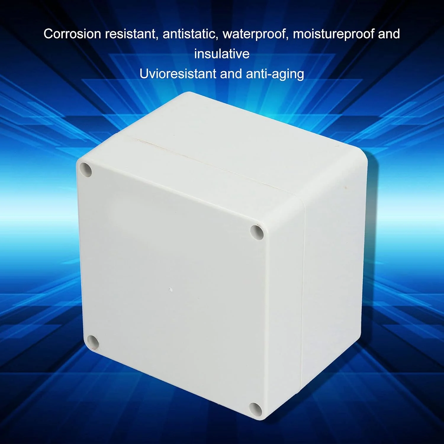 جعبه تقسیم برق بیرونی ABS ضد الکتریسیته ساکن ضد آب ضد گرد و غبار ضد رطوبت ضد آتش ضد خوردگی مقاوم در برابر شعله عایق مقاوم در برابر اشعه ماوراء بنفش مقاوم در برابر پیری برای تجهیزات آتش نشانی ارتباطات الکتریکی داخلی و خارجی