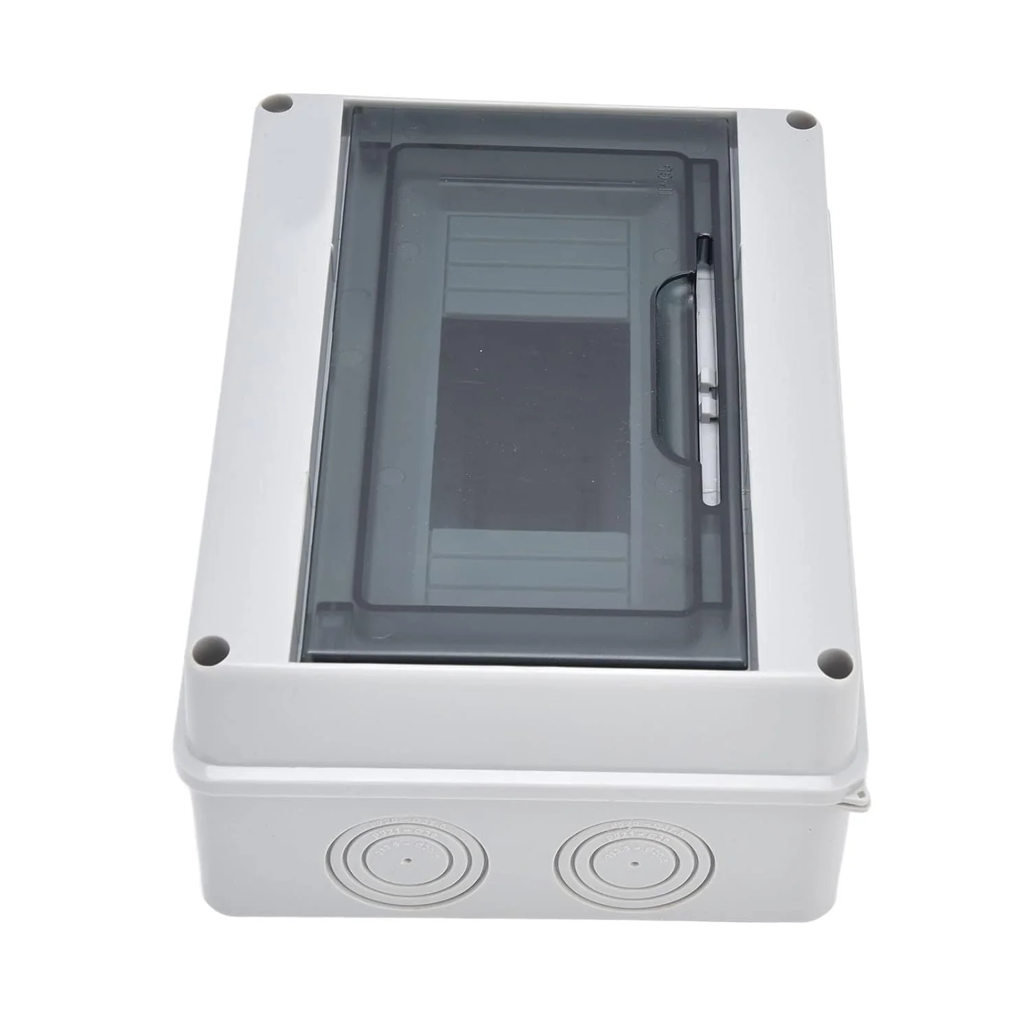 جعبه تقسیم، جعبه محافظ توزیع 8W 8 راهه IP65 ضد آب جعبه اتصال الکترونیکی محفظه بیرونی جعبه توزیع ضد آب جعبه توزیع برق MCB، ABS + PC