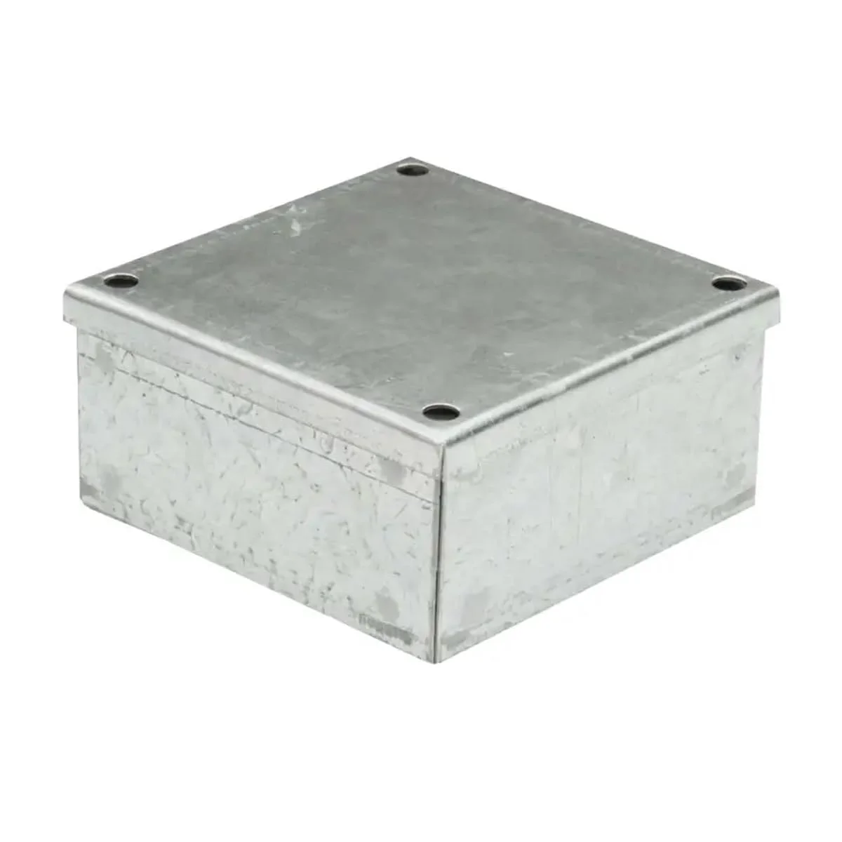 جعبه تقسیم چدنی انعطاف پذیر RACO، جعبه محفظه اتصال پروژه الکترونیکی گالوانیزه ساده برای استفاده چند منظوره الکتریکی (200X200X75MM)