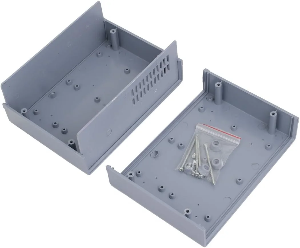 جعبه تقسیم 165mmx120mmx68mm Aexit برای حذف زباله، اتصال ترمینال DIY، محفظه خاکستری جعبه تقسیم 165mmx120mmx68mm Aexit برای حذف زباله، اتصال ترمینال DIY، محفظه خاکستری