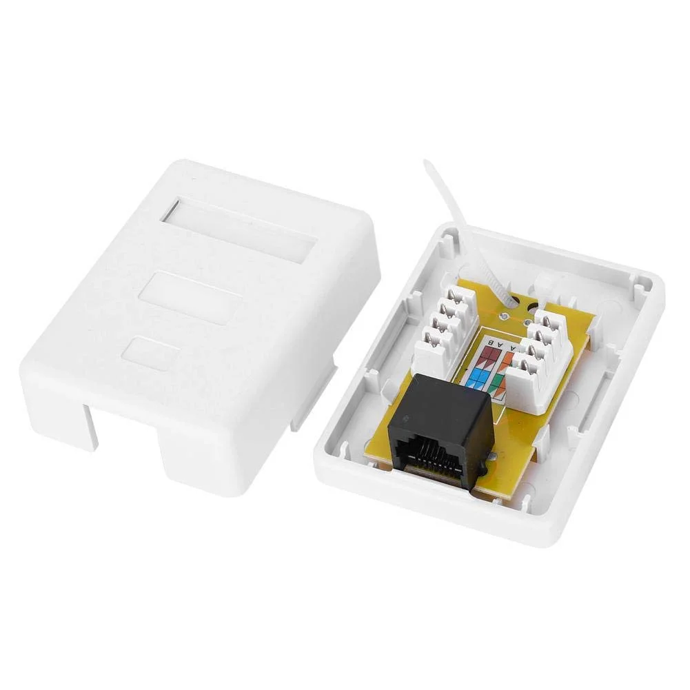 جعبه اتصال RJ45 دسته 6 Cessdry، تجهیزات الکترونیکی برای سیم کشی یکپارچه مهندسی شبکه