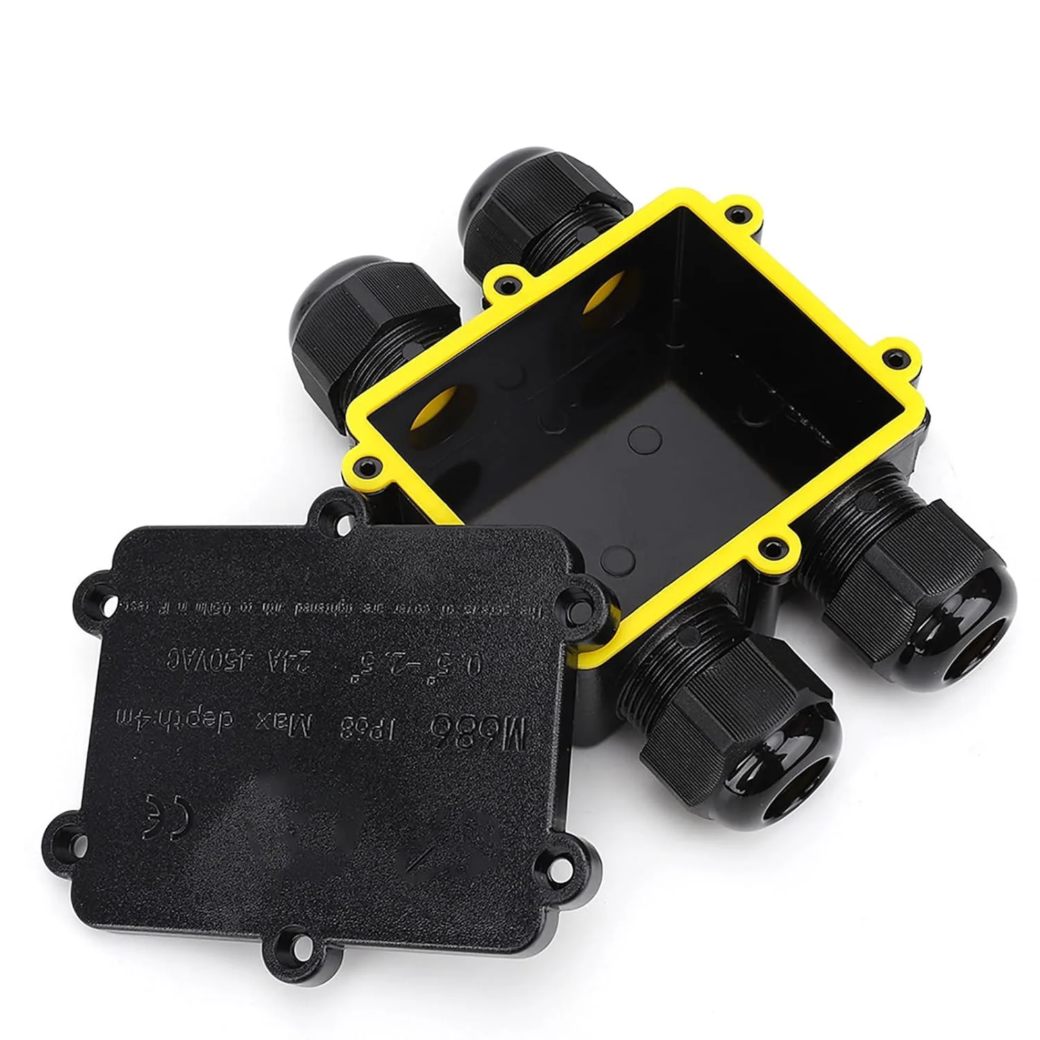 جعبه اتصال ضد آب، دارای استاندارد IP68 بالا، محافظت در برابر اشعه ماوراء بنفش، مقاوم در برابر آتش، برای چراغ های فضای باز جعبه اتصال ضد آب، دارای استاندارد IP68 بالا، محافظت در برابر اشعه ماوراء بنفش، مقاوم در برابر آتش، برای چراغ های فضای باز