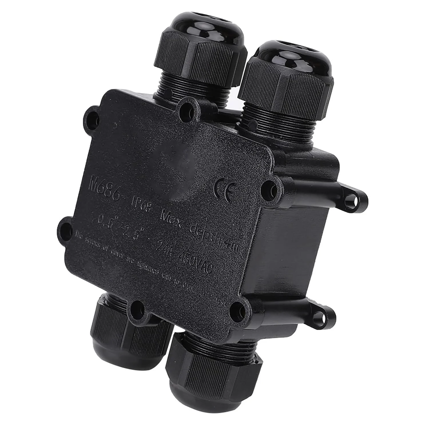 جعبه اتصال ضد آب، دارای استاندارد IP68 بالا، محافظت در برابر اشعه ماوراء بنفش، مقاوم در برابر آتش، برای چراغ های فضای باز جعبه اتصال ضد آب، دارای استاندارد IP68 بالا، محافظت در برابر اشعه ماوراء بنفش، مقاوم در برابر آتش، برای چراغ های فضای باز