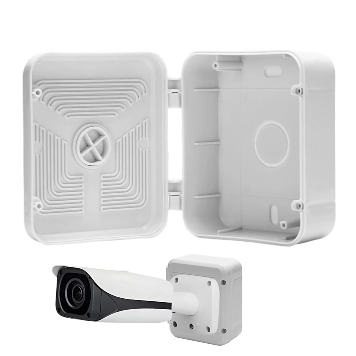 جعبه تقسیم برق | محافظ دوشاخه پریز، جعبه تقسیم بیرونی | برای کارگاه الکترونیک، رسانه، RV، امنیت، پمپ، حصار، بخاری پاسیو