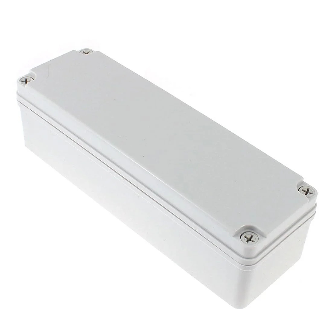 جعبه تقسیم برق ضد آب TOP-VIGOR، 250x80x70 میلی متر، جعبه پروژه پلاستیکی ABS با پیچ برای پروژه های الکترونیکی DIY، جعبه ماژول برق داخلی، جعبه ابزار، سفید