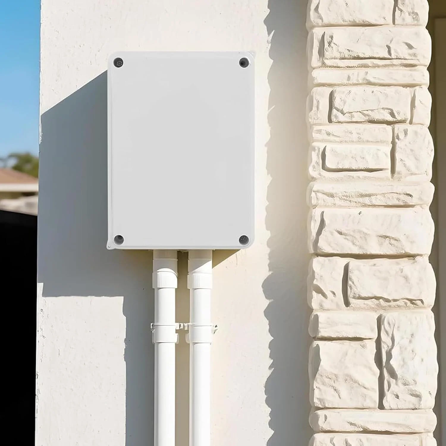 جعبه تقسیم بیرونی، جعبه اتصال ضد آب | محافظ با پیچ برای برقکاران، زیرزمین های داخلی، نورپردازی استخر، باغ، محوطه سازی، حیاط خلوت و پاسیو جعبه تقسیم بیرونی، جعبه اتصال ضد آب | محافظ با پیچ برای برقکاران، زیرزمین های داخلی، نورپردازی استخر، باغ، محوطه سازی، حیاط خلوت و پاسیو