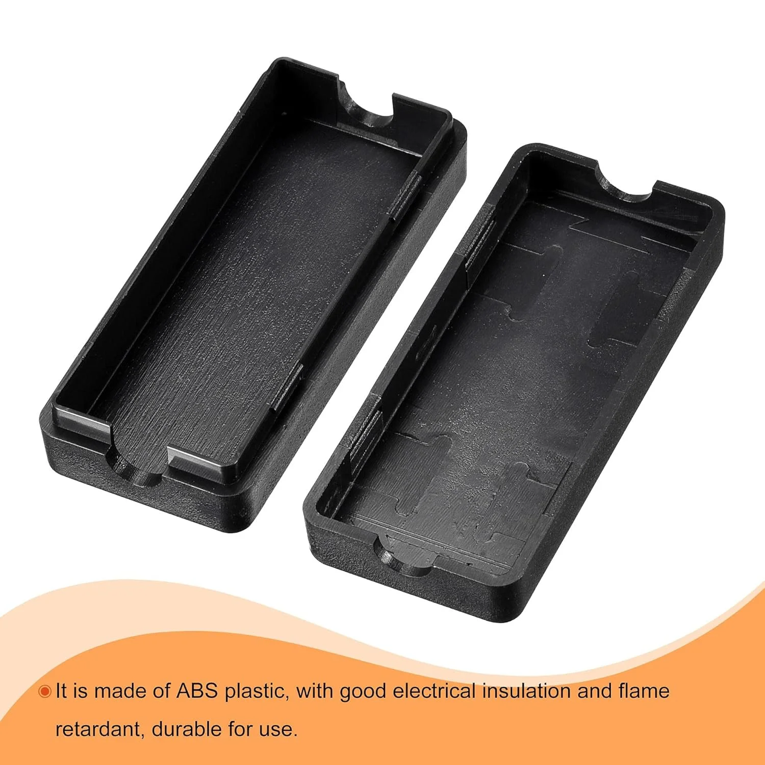 جعبه اتصال مینیاتوری ضد گرد و غبار سورسیینگ مپ 60x25x16 میلی متر ABS برای پروژه های الکتریکی (مشکی، بسته 5 عددی) جعبه اتصال مینیاتوری ضد گرد و غبار سورسیینگ مپ 60x25x16 میلی متر ABS برای پروژه های الکتریکی (مشکی، بسته 5 عددی)