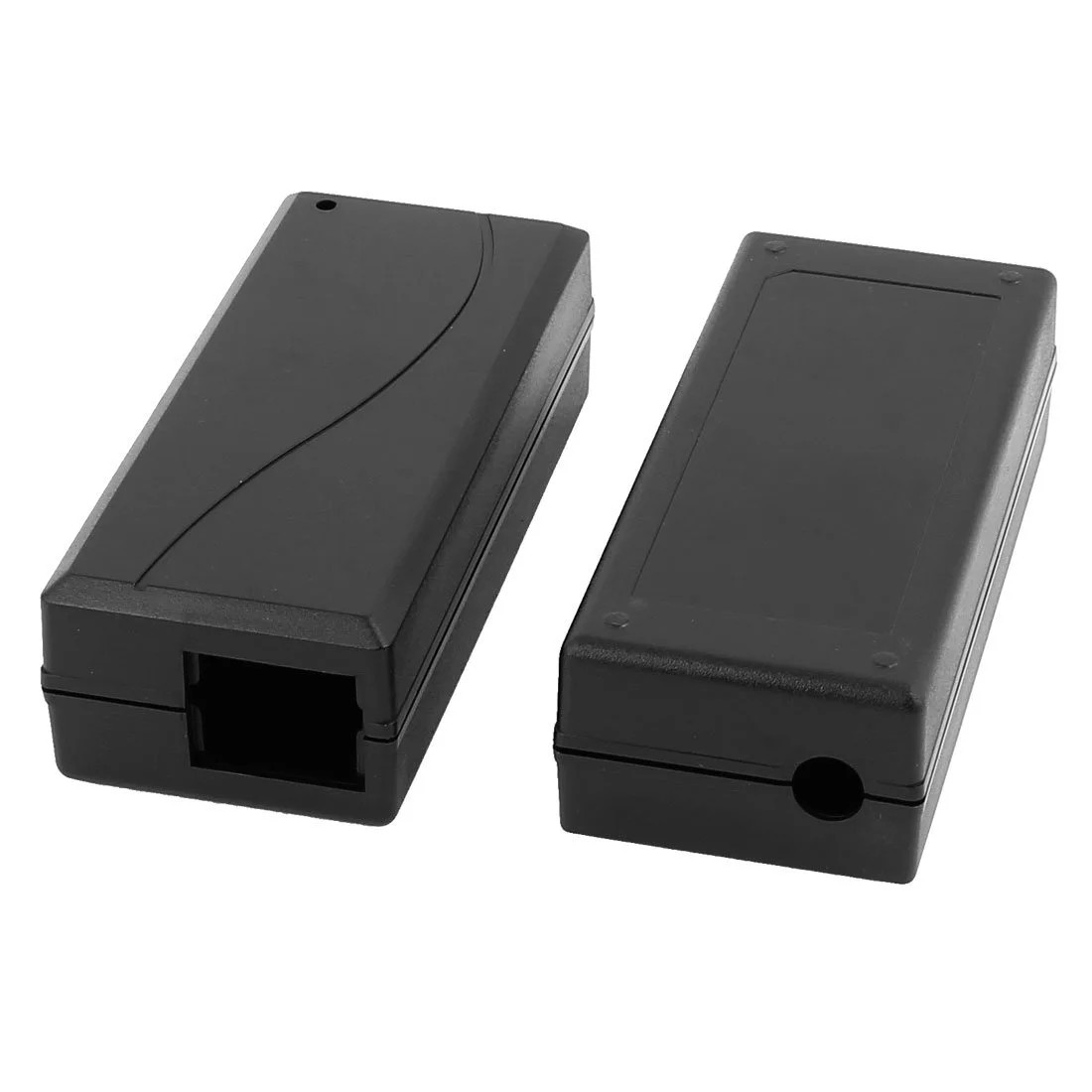 Aexit 2 عدد (انتقال) جعبه ترمینال محفظه آداپتور مشکی DIY 100x47x31mm (96ry250qf643) جعبه اتصال
