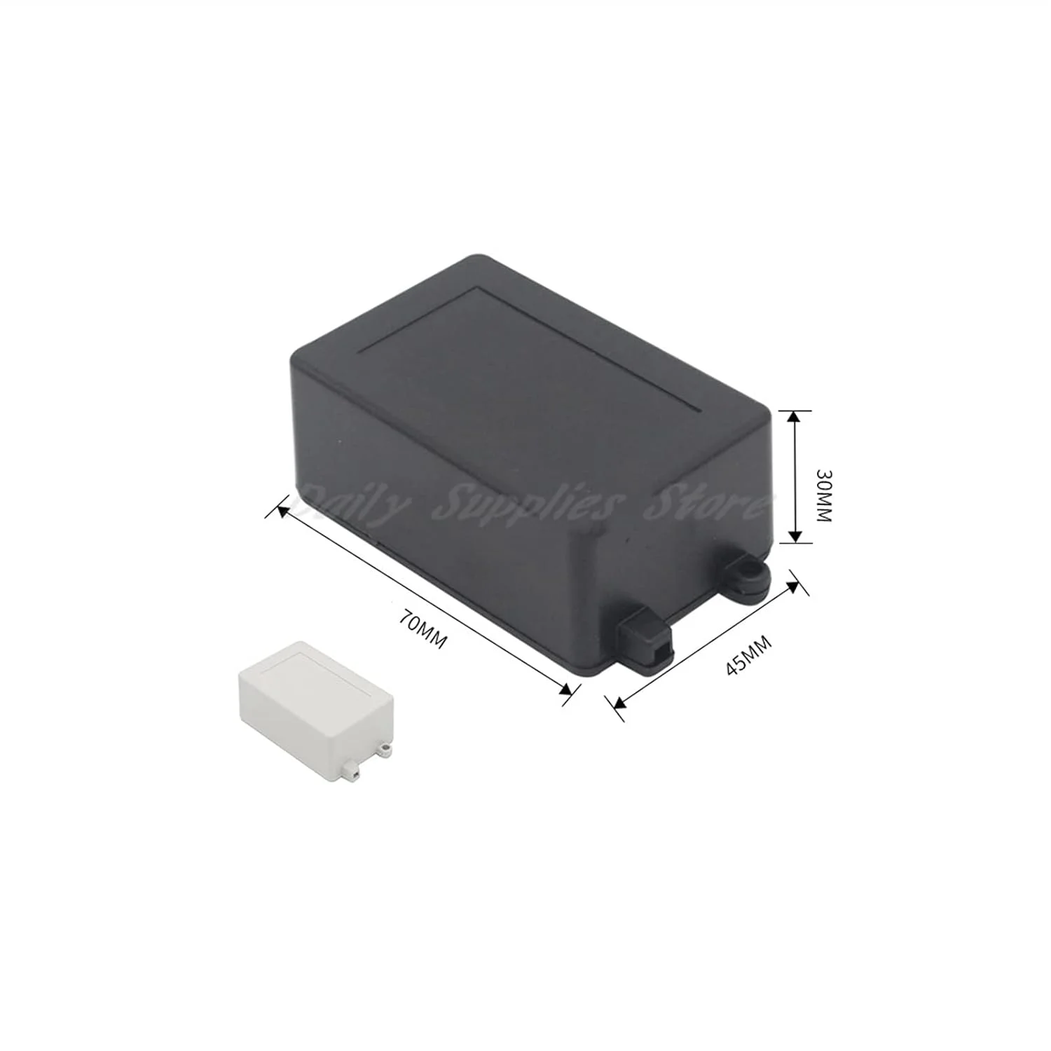 جعبه ترمینال LRrui، 1 عدد محفظه پلاستیکی جعبه اتصال ابزار الکترونیکی، 70x45x30 میلی متر، محفظه ماژول برق، جعبه نصب برد مدار چاپی ایمن برای استفاده (رنگ: سفید) جعبه ترمینال LRrui، 1 عدد محفظه پلاستیکی جعبه اتصال ابزار الکترونیکی، 70x45x30 میلی متر، محفظه ماژول برق، جعبه نصب برد مدار چاپی ایمن برای استفاده (رنگ: سفید)