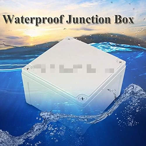 جعبه اتصال بیرونی DLRSET، 1 عدد جعبه اتصال ضد آب 250x150x100، محفظه پلاستیکی بیرونی اتصال الکتریکی، جعبه پروژه الکترونیکی DIY جعبه اتصال بیرونی DLRSET، 1 عدد جعبه اتصال ضد آب 250x150x100، محفظه پلاستیکی بیرونی اتصال الکتریکی، جعبه پروژه الکترونیکی DIY