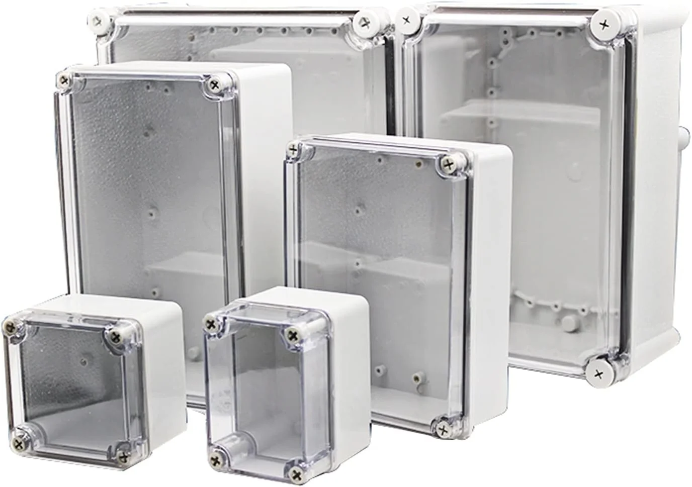 جعبه اتصال بیرونی DLRSET، 1 عدد IP67 سری AG با پوشش شفاف، جعبه اتصال الکتریکی ضد آب DIY بیرونی محفظه پلاستیکی ABS جعبه توزیع (رنگ: 130x80x85mm) جعبه اتصال بیرونی DLRSET، 1 عدد IP67 سری AG با پوشش شفاف، جعبه اتصال الکتریکی ضد آب DIY بیرونی محفظه پلاستیکی ABS جعبه توزیع (رنگ: 130x80x85mm)