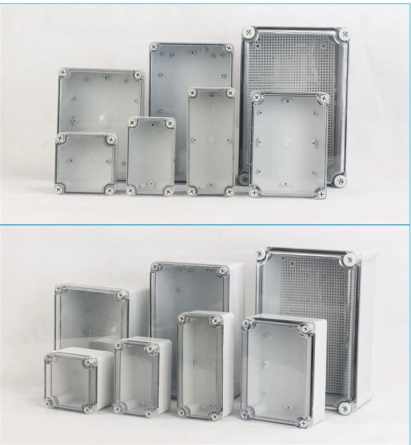 جعبه اتصال بیرونی DLRSET، 1 عدد IP67 سری AG با پوشش شفاف، جعبه اتصال الکتریکی ضد آب DIY بیرونی محفظه پلاستیکی ABS جعبه توزیع (رنگ: 130x80x85mm) جعبه اتصال بیرونی DLRSET، 1 عدد IP67 سری AG با پوشش شفاف، جعبه اتصال الکتریکی ضد آب DIY بیرونی محفظه پلاستیکی ABS جعبه توزیع (رنگ: 130x80x85mm)