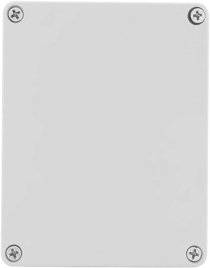 جعبه تقسیم برق ضد آب Hlyjoon IP65 ABS، جعبه ابزار الکتریکی با درب لولایی، محفظه پلاستیکی PVC قابل انطباق برای فضای باز (115 * 90 * 55 میلی متر / 4.52 * 3.54 * 2.16 اینچ)