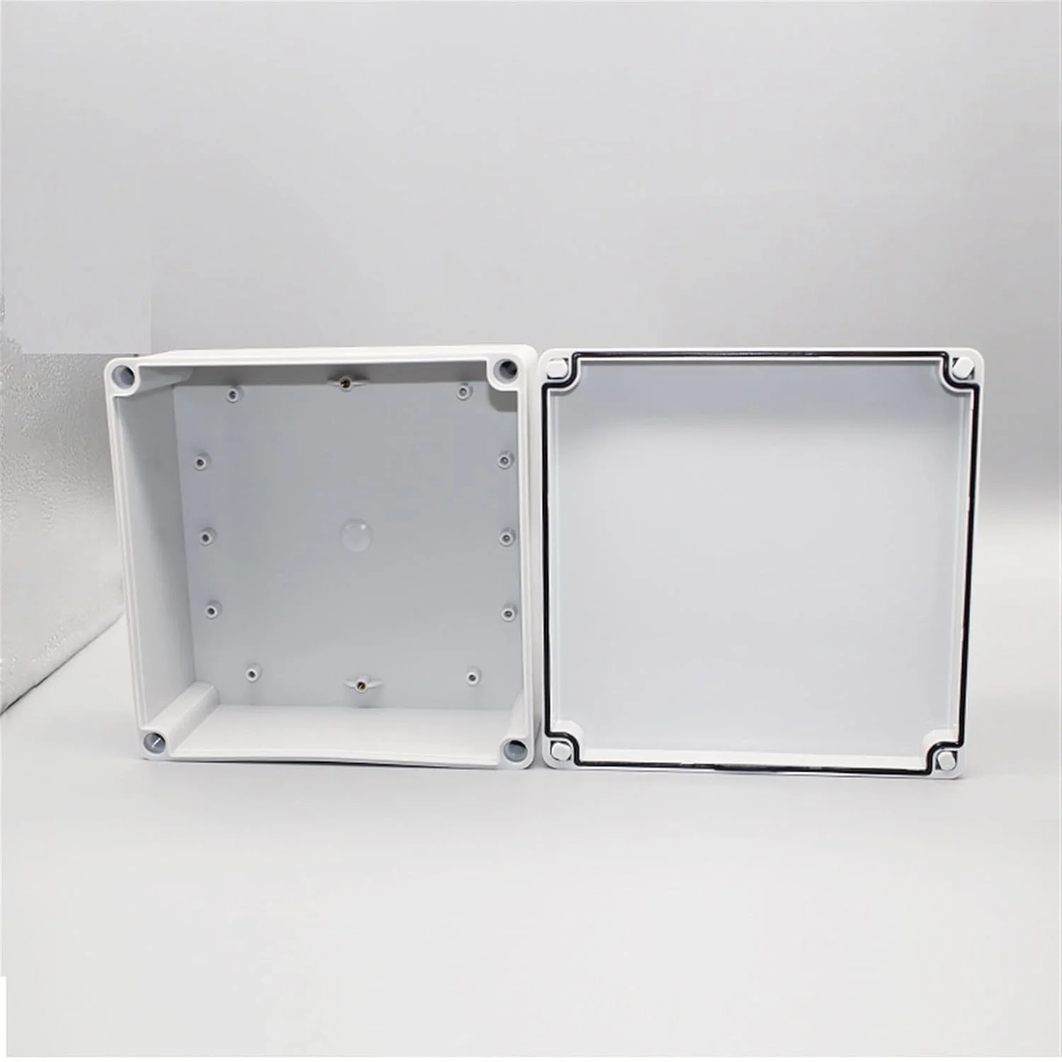 جعبه اتصال بیرونی DLRSET، 1 عدد جعبه اتصال ضد آب ABS جعبه ابزار الکترونیکی پروژه الکتریکی بیرونی IP67 جعبه پروژه محفظه های پلاستیکی (رنگ: 175x125x75mm)