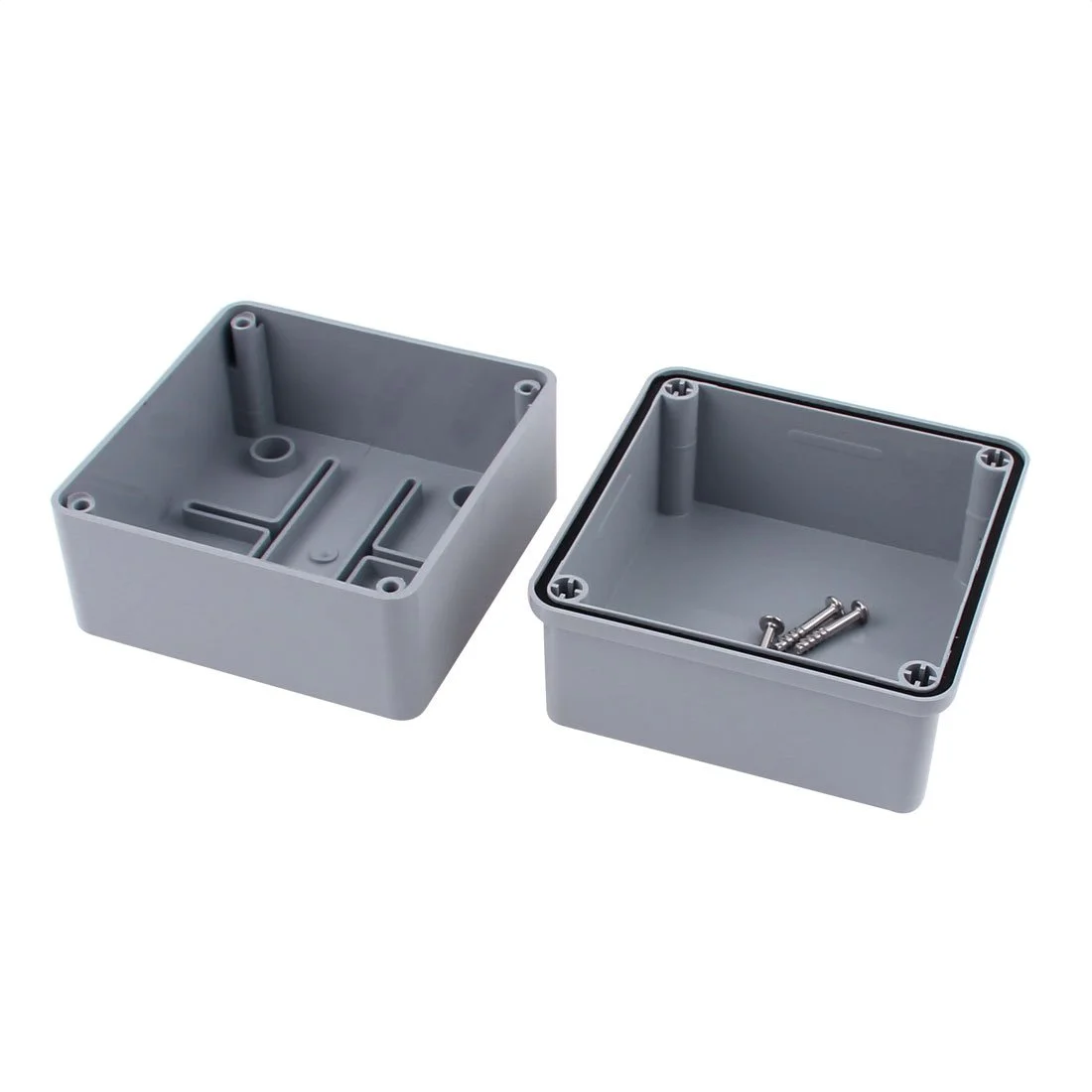 جعبه اتصال ضد آب Aexit 100 (انتقال) x 100 x 80 میلی متر، جعبه اتصال ترمینال DIY (19ry774qf463)
