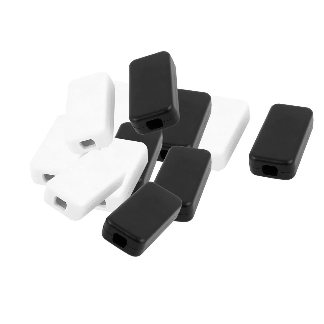 آئکست 12 عدد محفظه ترمینال مشکی و سفید DIY 40x20x11mm جعبه اتصال