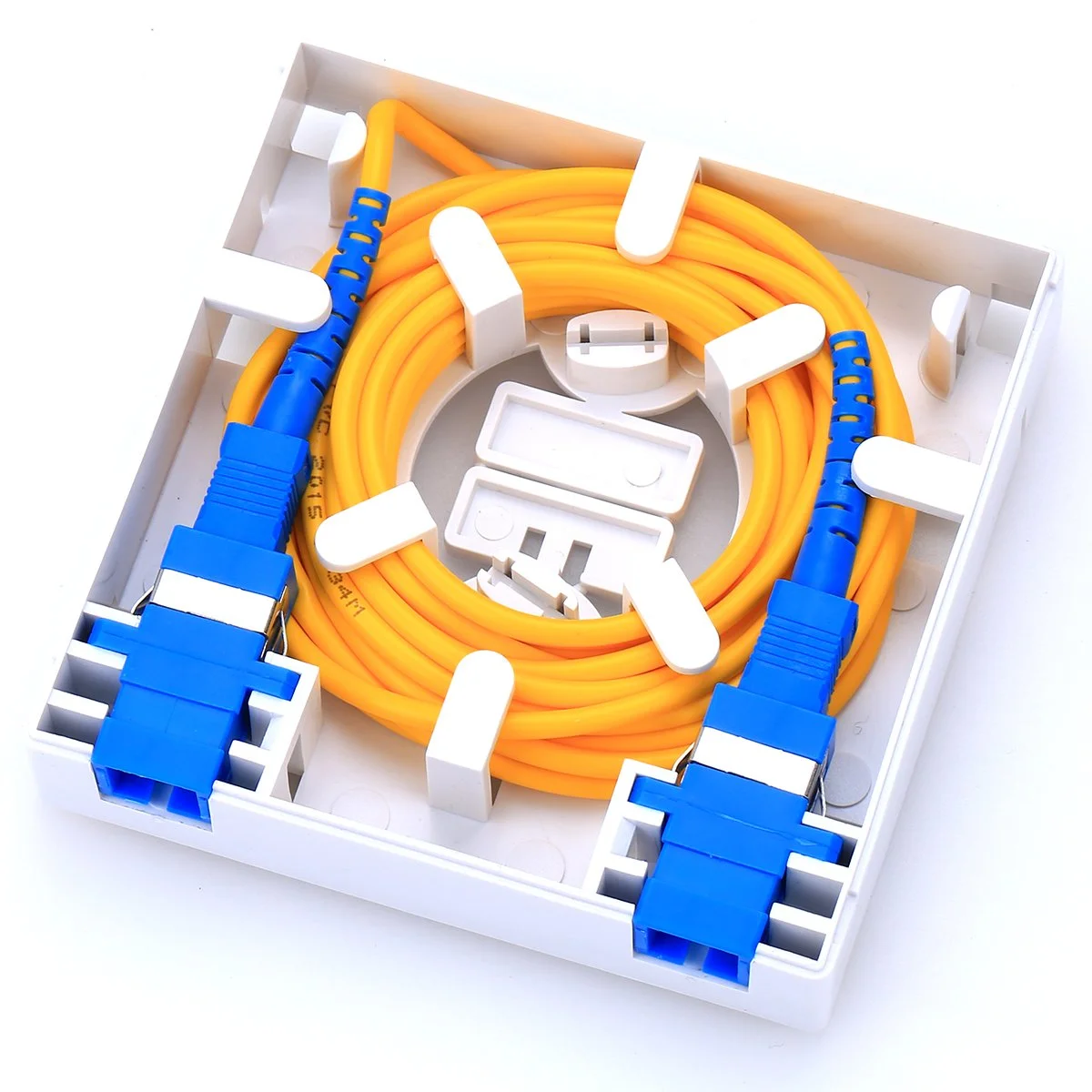 جعبه تقسیم فیبر نوری FTTH مدل KELUSHI 10PSC، پنل فیبر نوری، جعبه اتصال ترمینال 86 اطلاعات