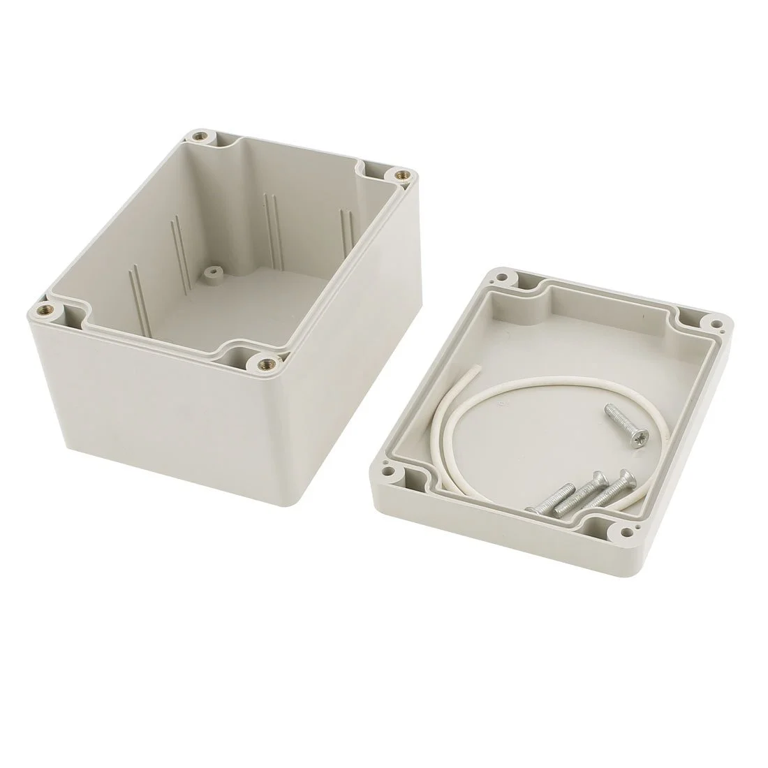 جعبه اتصال ضد آب Aexit 115 (انتقال) x 90 x 72 میلی متر، جعبه اتصال ترمینال DIY (37ry854qf295)