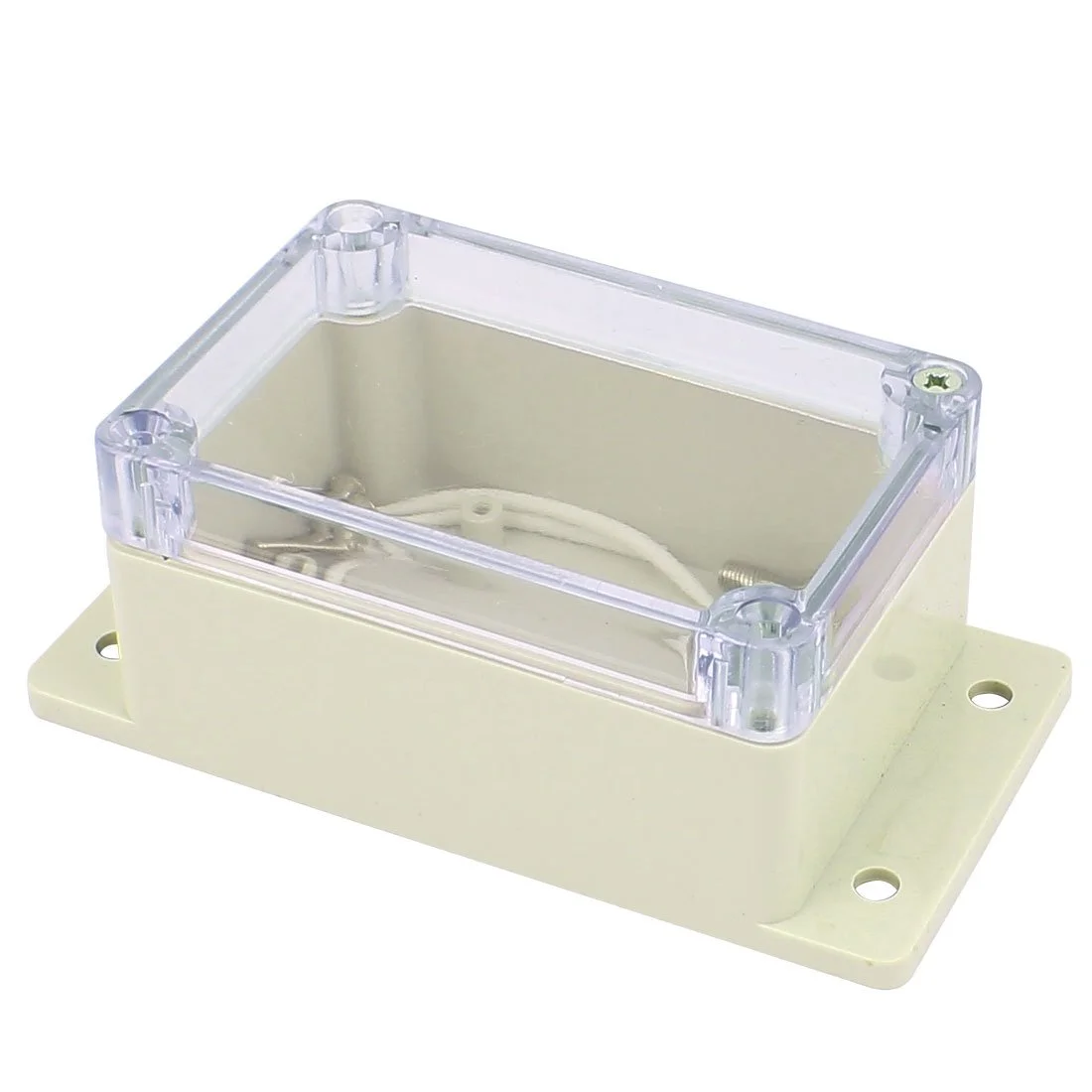 جعبه اتصال ضد آب شفاف Aexit، محفظه اتصال ترمینال قابل انطباق 92mm x 60mm (30ry73qf104) x 42mm جعبه اتصال ضد آب شفاف Aexit، محفظه اتصال ترمینال قابل انطباق 92mm x 60mm (30ry73qf104) x 42mm