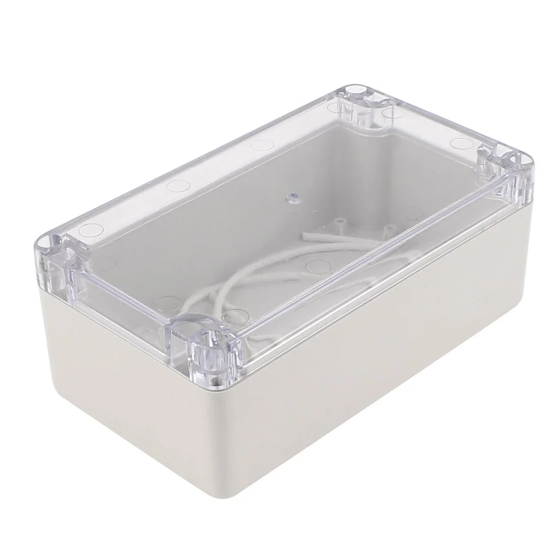 جعبه اتصال ضد آب Aexit 158 (انتقال) x 90 x 60 میلی متر برای اتصال ترمینال DIY (47ry91qf764) محفظه شفاف