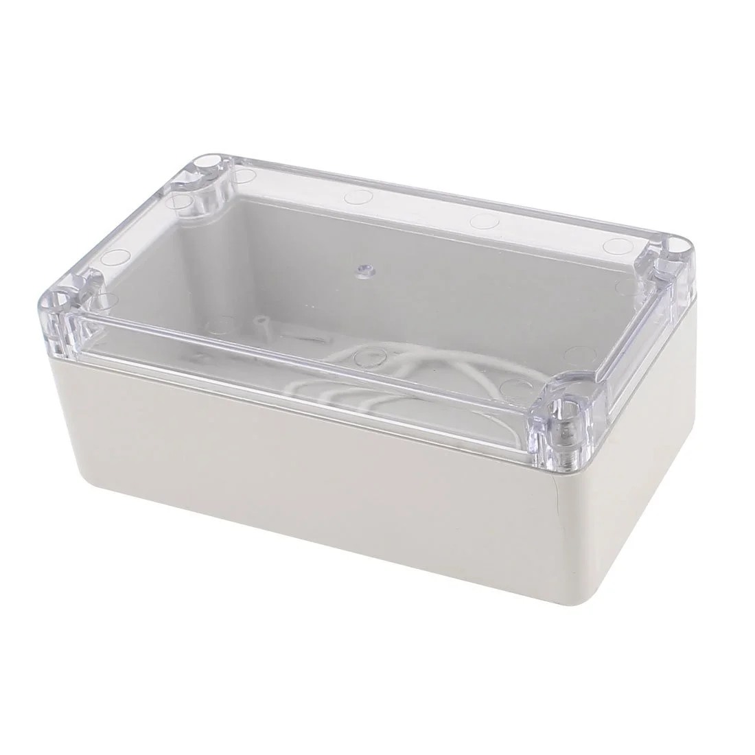 جعبه اتصال ضد آب Aexit 158 (انتقال) x 90 x 60 میلی متر برای اتصال ترمینال DIY (47ry91qf764) محفظه شفاف