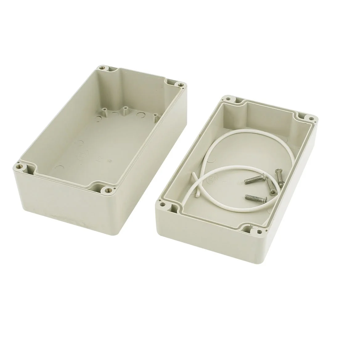 جعبه اتصال ضد آب Aexit با ابعاد 158 (انتقال) x 90 x 75 میلی متر، جعبه ترمینال DIY (10ry199qf749)