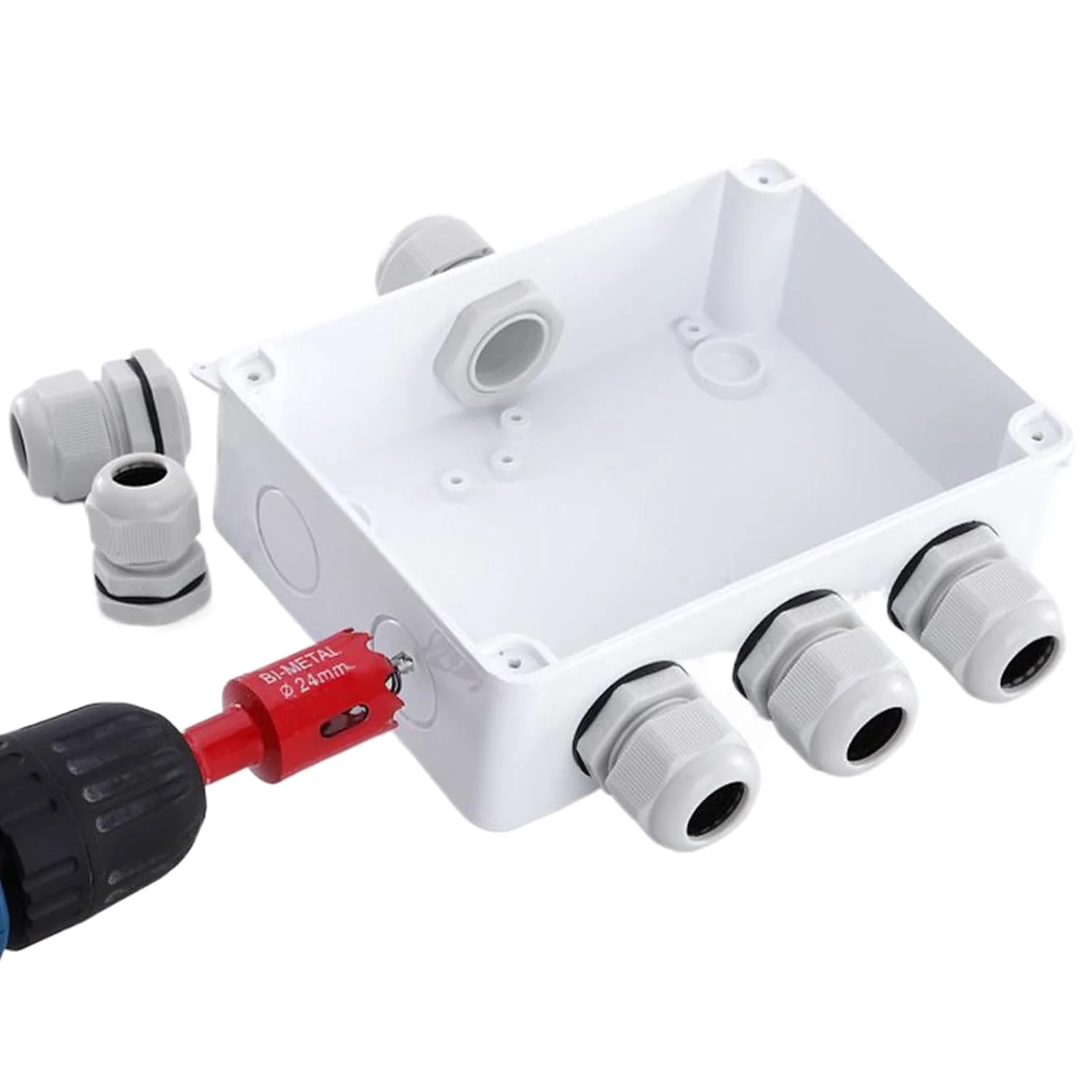 جعبه تقسیم برق ضد آب و هوا | جعبه اتصال ضد آب محفظه پروژه | محافظ ضد گرد و غبار برای زیرزمین های داخلی دوربین های امنیتی روشنایی حیاط خلوت محوطه سازی دیوار دروازه جعبه تقسیم برق ضد آب و هوا | جعبه اتصال ضد آب محفظه پروژه | محافظ ضد گرد و غبار برای زیرزمین های داخلی دوربین های امنیتی روشنایی حیاط خلوت محوطه سازی دیوار دروازه