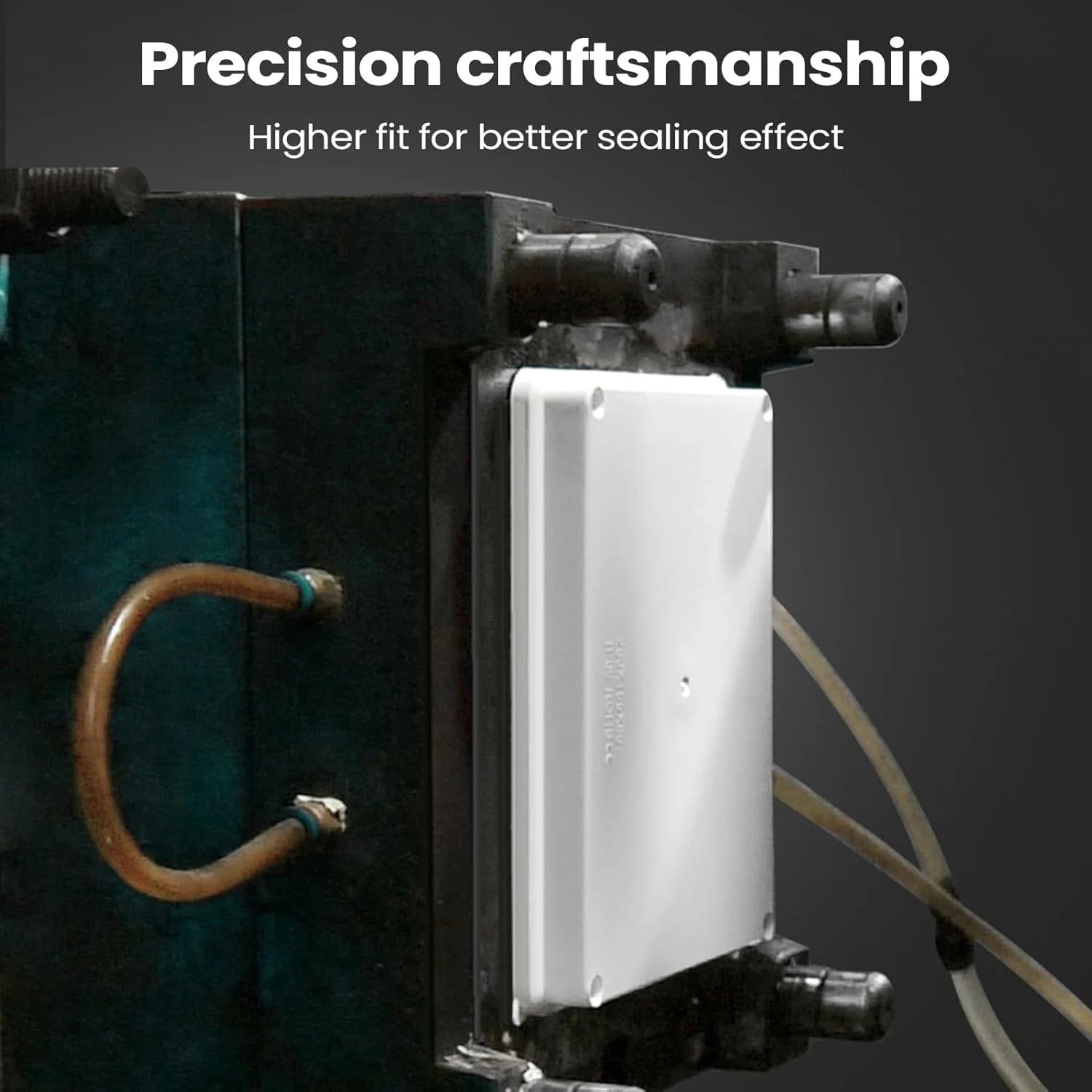 جعبه اتصال ضد آب - جعبه اتصال الکتریکی ضد آب بیرونی | پوشش لولایی ضد گرد و غبار برای زیرزمین، عرشه، دروازه، دوربین های امنیتی، حیاط خلوت، بالکن، پاسیو، باغ، محوطه سازی