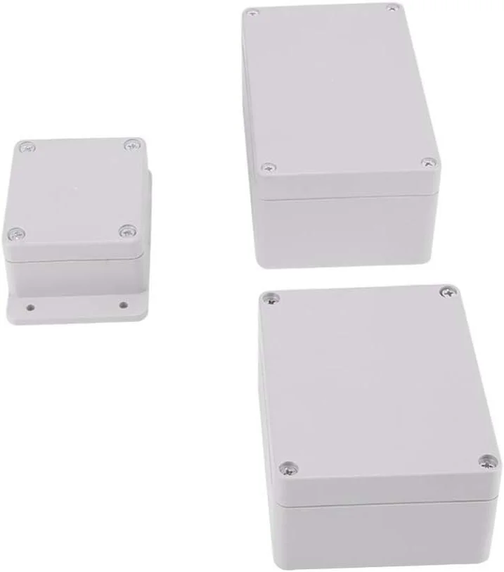 جعبه اتصال بیرونی DLRSET، جعبه پروژه ترمینال الکتریکی ABS مقاوم در برابر آب IP65/IP66، جعبه اتصال سیم کشی، جعبه محفظه ضد آب بیرونی (اندازه: IP65 158x90x60mm)