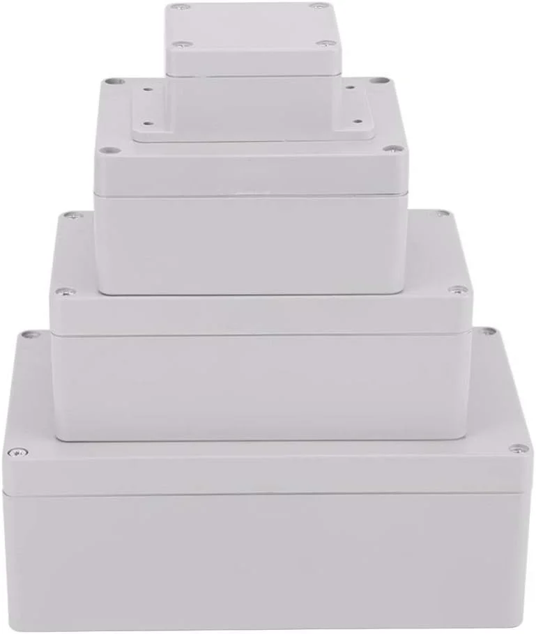جعبه اتصال بیرونی DLRSET، جعبه پروژه ترمینال الکتریکی ABS ضد آب IP65، محفظه جعبه اتصال سیم کشی (اندازه: 200x120x75 میلی متر)