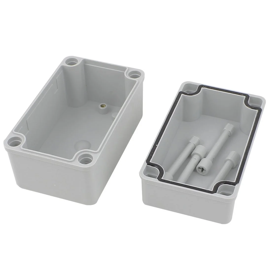 جعبه اتصال ضد آب (انتقال) Aexit، جعبه ترمینال DIY، محفظه قابل انطباق 122mm x 72mm (22ry807qf537) x 62mm