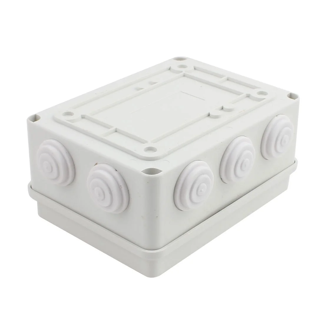 جعبه تقسیم الکترونیکی ضد آب ABS IP65 Aexit خاکستری (انتقال) ترمینال اتصال (33ry258qf511) 150x110x70 میلی متر