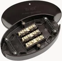 جعبه تقسیم برق 3 ترمیناله کلیک مدل WA222، قهوه ای