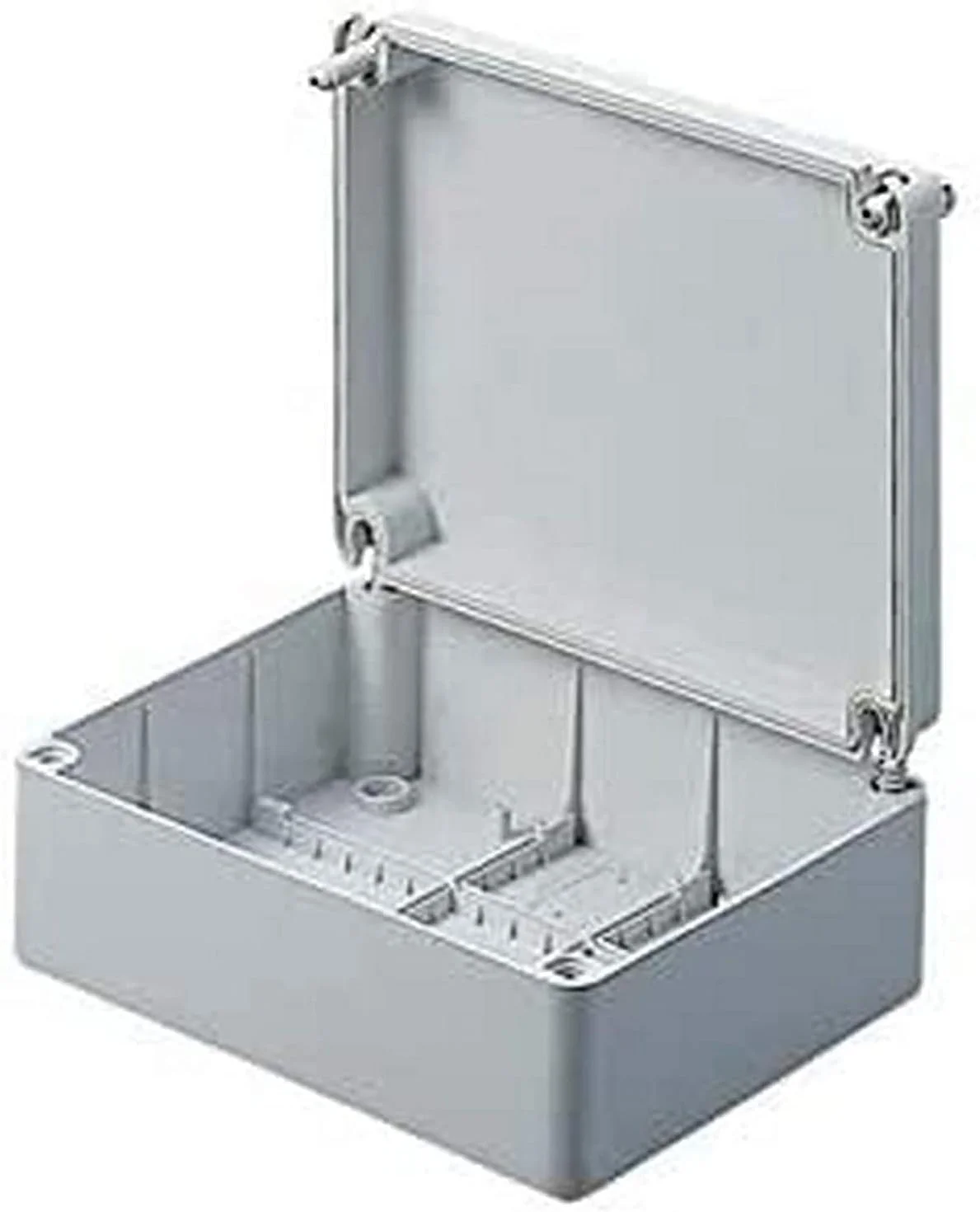 جعبه تقسیم Gewiss GW44208 با درب پیچی (خاکستری، 240 x 190 x 90)