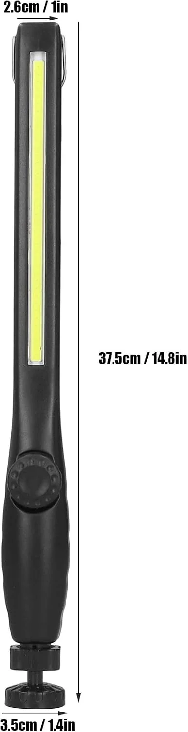 چراغ کار COB فوق العاده روشن OVAQUIXI، چراغ کار LED با قابلیت چرخش 360 درجه، لامپ کارگاهی برای تعمیر خودرو، مصارف خانگی و فضای باز، روشنایی 400-700 لومن