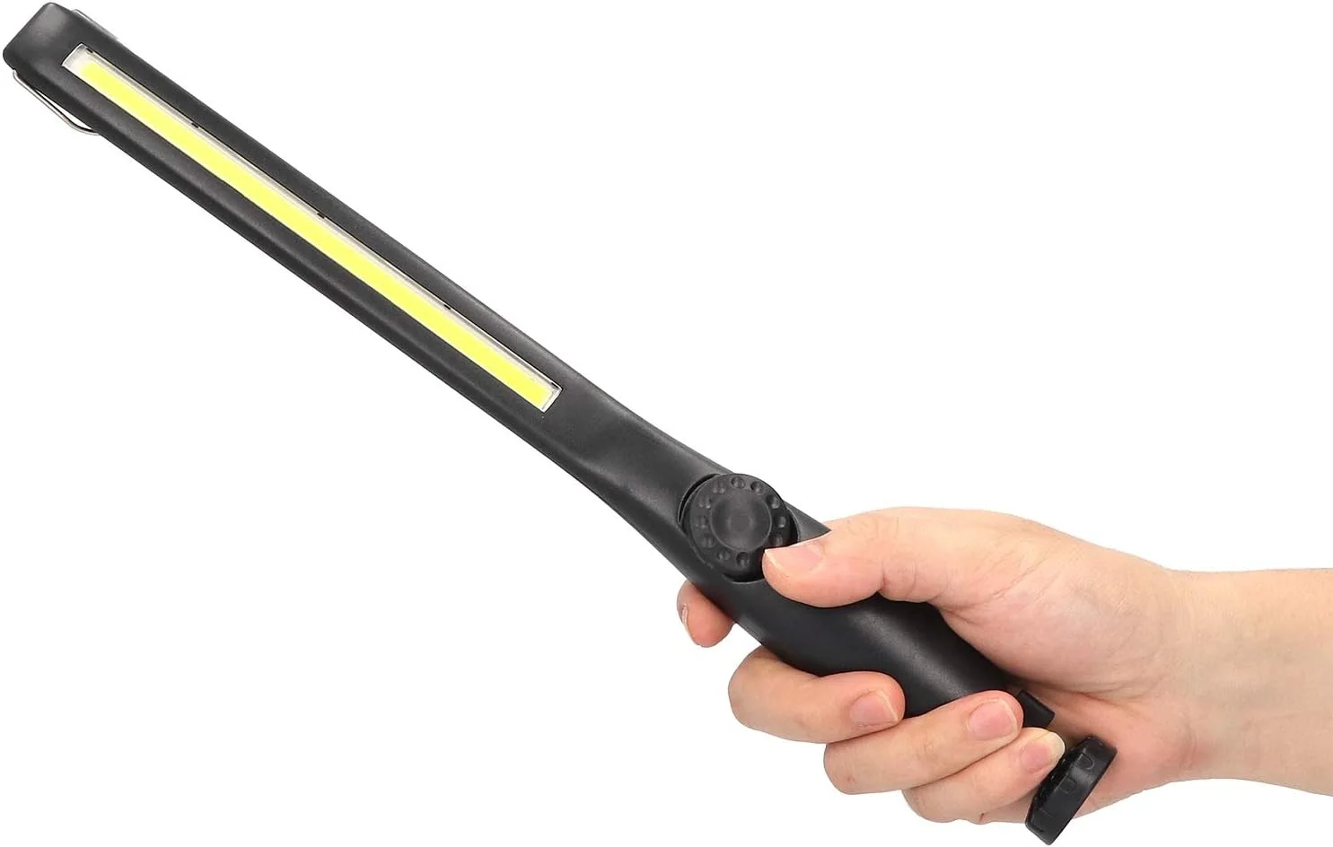 چراغ کار COB فوق العاده روشن OVAQUIXI، چراغ کار LED با قابلیت چرخش 360 درجه، لامپ کارگاهی برای تعمیر خودرو، مصارف خانگی و فضای باز، روشنایی 400-700 لومن