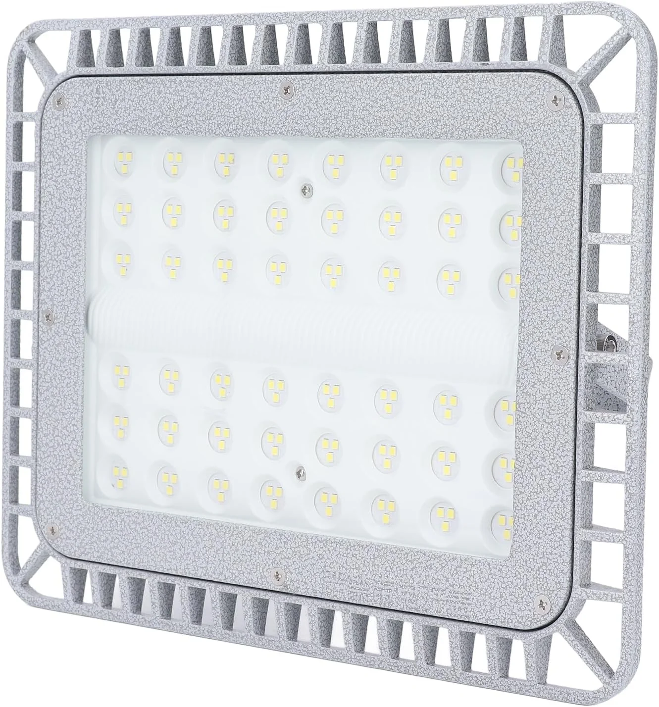 چراغ ضد انفجار 100 وات Marhynchus Led LUD 5000K 12000LM برای روشنایی کارخانه سنگ مرمر LED با استاندارد IP66