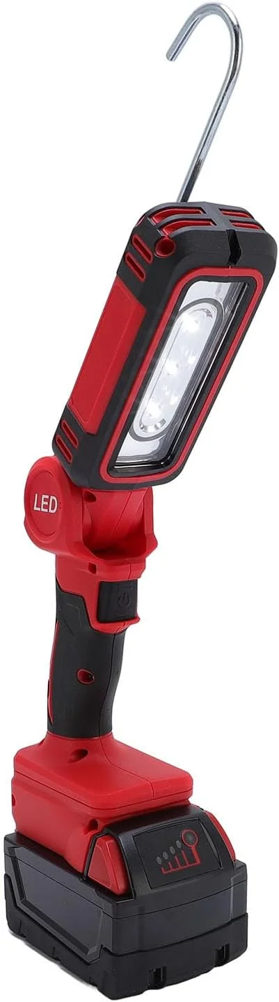 چراغ کار LED شارژی Luocute، پایه مغناطیسی 250LM 500LM با روشنایی قابل تنظیم با زاویه چرخش 90-230 درجه