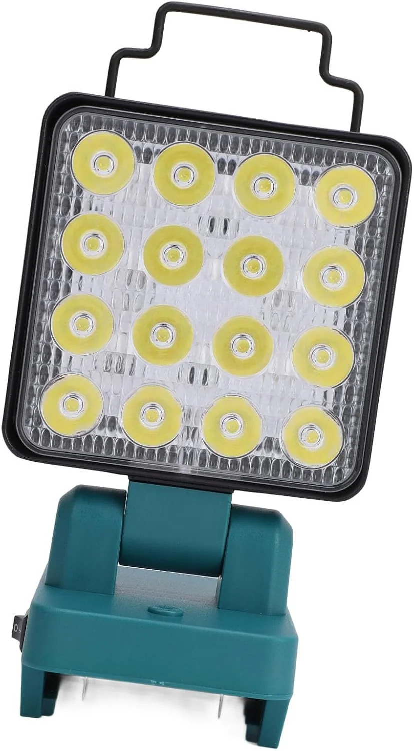 چراغ کار LED شارژی Eujgoov، چرخش انعطاف پذیر، قابل حمل 5 ولت سازگار، ضد آب IP67، معادل خورشیدی با پایه برای کمپینگ، موارد اضطراری در فضای باز چراغ کار LED شارژی Eujgoov، چرخش انعطاف پذیر، قابل حمل 5 ولت سازگار، ضد آب IP67، معادل خورشیدی با پایه برای کمپینگ، موارد اضطراری در فضای باز