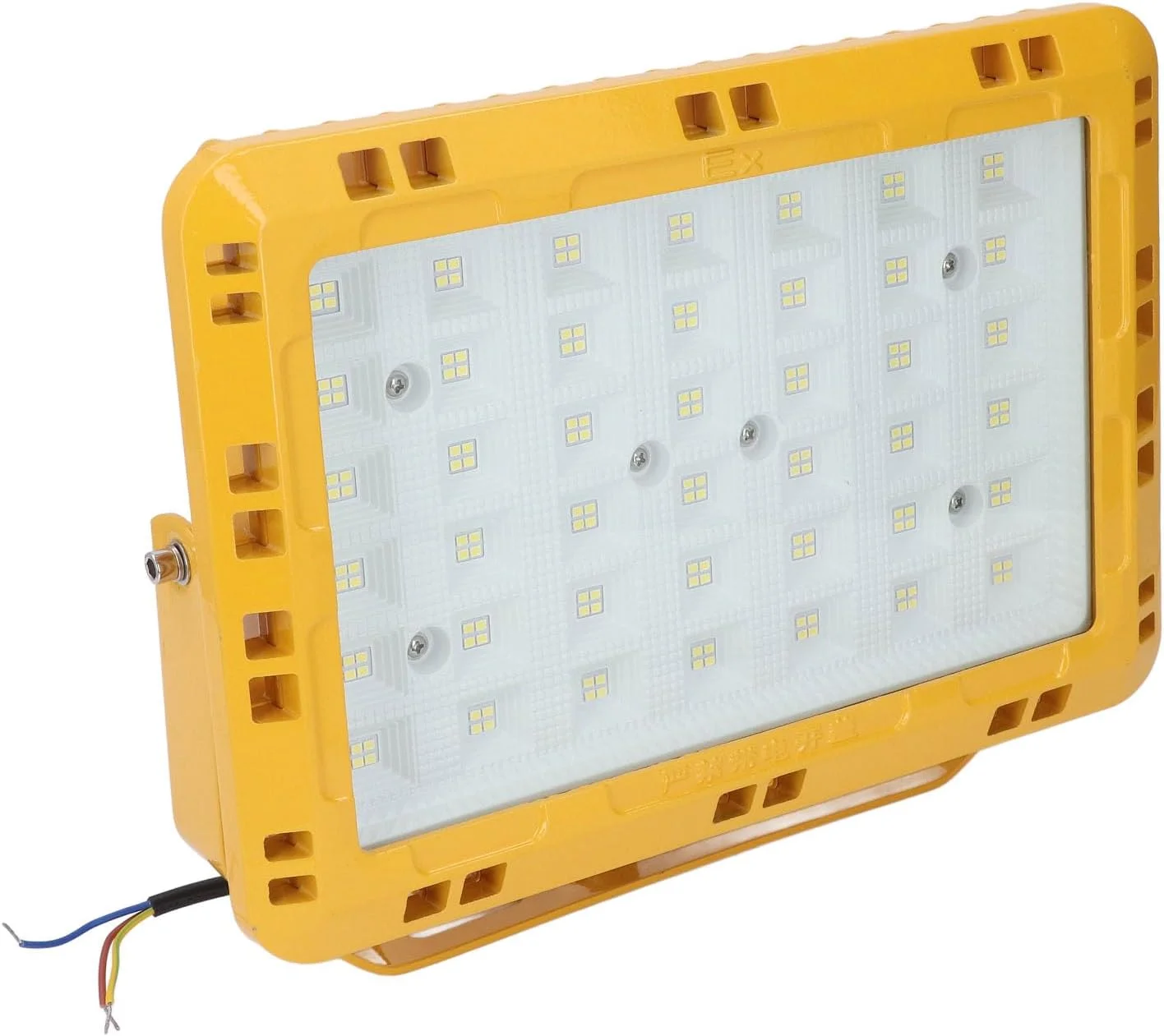 چراغ ضد انفجار LED Depisuta، 100 وات 12000 لومن، چراغ کار LED ضد آب IP66 با پوشش شیشه ای مقاوم، ضد انفجار High Bay برای کارگاه کارخانه