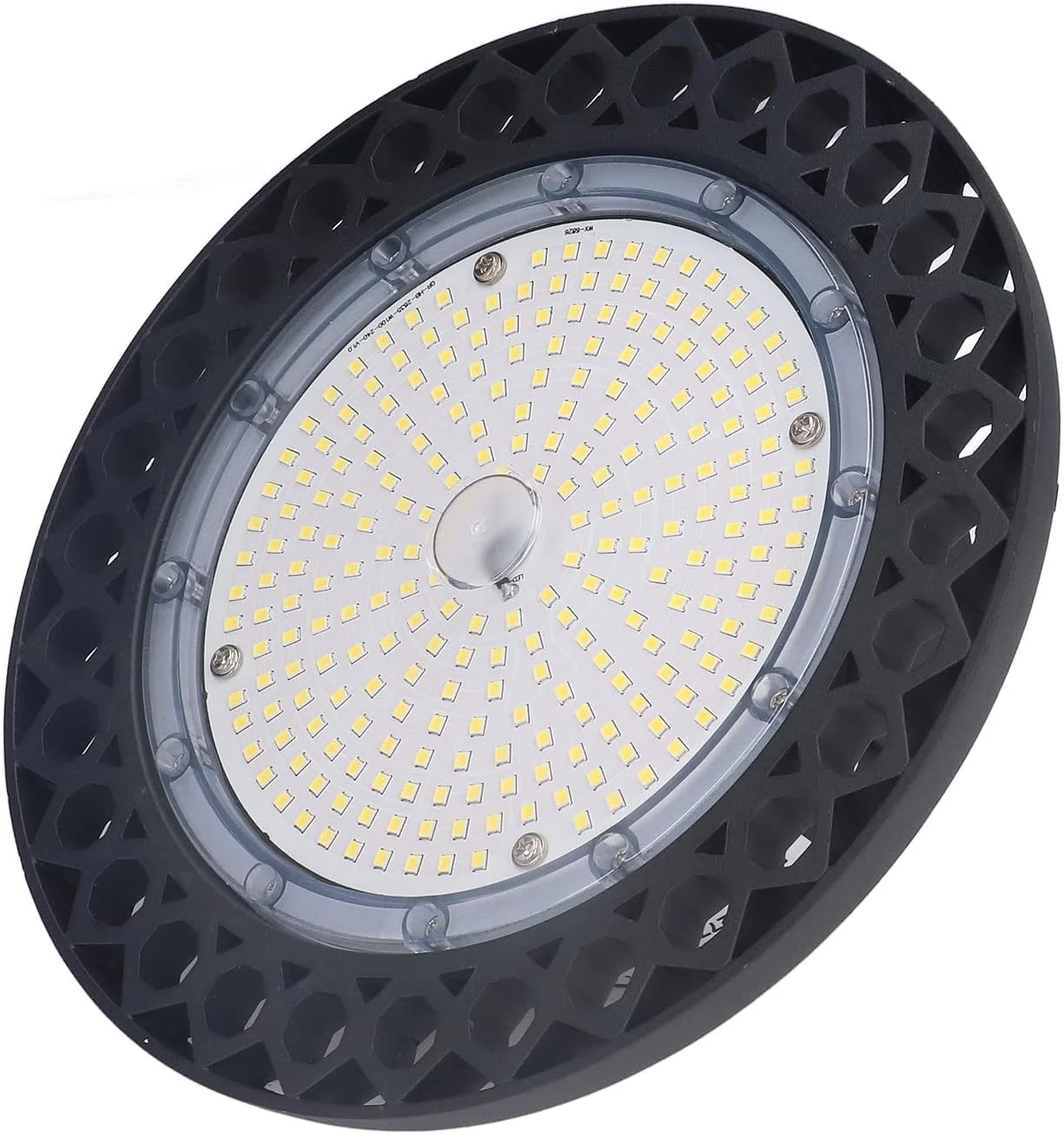 چراغ LED سوله ای 240 عددی 100 وات 5000K ضد آب IP65 پوسته آلومینیومی ضد خزش چراغ های گاراژ LED 100 تا 277 ولت چراغ منطقه انبار تجاری 9.06 x 3.78 x 51.18 اینچ (دوشاخه UK)